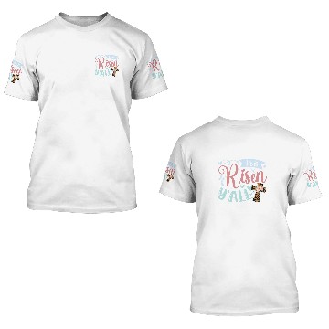 Discover He Is Risen Yall Happy Easter Baseball Tees 3D T Shirts