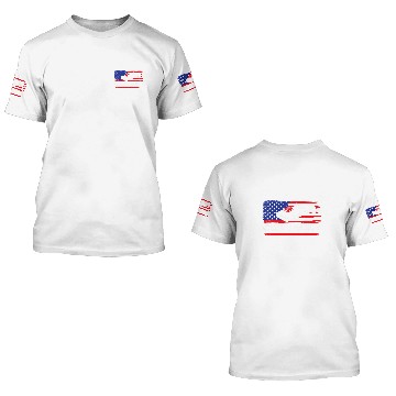 Discover Cornhole sports flag arts 3D T Shirts