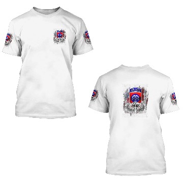 Discover Death From Above 82nd Airborne Division Paratrooper Flag 3D T Shirts