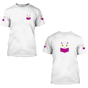 Discover Cute Kitty Cat Face Just One More Chapter Baseball Tees 3D T Shirts