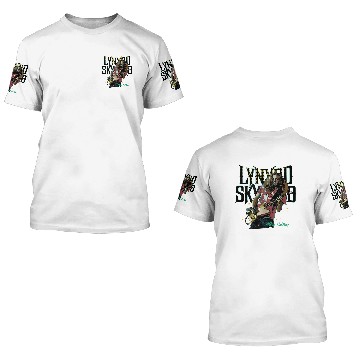 Discover Vintage Allen Collins Lynyrd Skynyrd Outfit For Fan 3D T Shirts