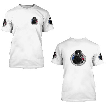 Discover Alpha Silverback GORILLA Steampunk Pokers face Art Design Zip 3D T Shirts