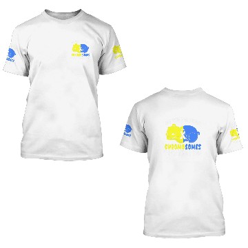 Discover Blue Yellow Ribbon Animal Cute Bear Down Syndromes Awareness Baseball Tees 3D T Shirts