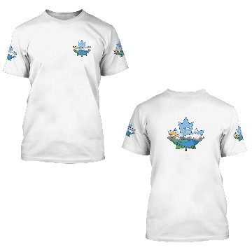Discover Banff Alberta Canada National Park vintages Landscape 3D T Shirts