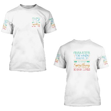 Discover Sewing Machine Funny Cross Stitch CrossStitch Sewing Stab Baseball Tees 3D T Shirts