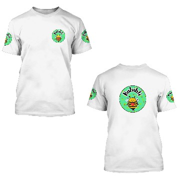 Discover Habibti Cute Bumblebee design Baseball Tees 3D T Shirts