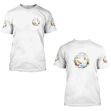 Discover Bold and Playful Statement Fun and Whimsical Koi Fish Baseball Tees 3D T Shirts