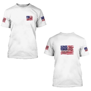 Discover Patriotic Mailman Postman Stamp American Flag Stars Stripes Baseball Tees 3D T Shirts