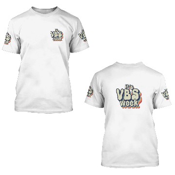 Discover Its VBS Week Bella Canvas Vacation Bible School VBS Mode Kid 3D T Shirts