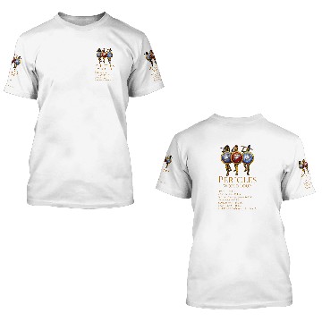 Discover Ancient Greece Pericles World Tour Classical Athens 3D T Shirts