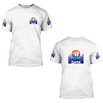 Discover Data Analyst Space Landscape Software Engineer Data Analysis Baseball Tees 3D T Shirts