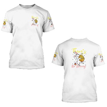 Discover Rabbits Cute Matching Couple Easter Rabbit Colorful Bunny Easter Egg 3D T Shirts