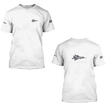 Discover F22 Raptor Fighter Jet Military Pilot Baseball Tees 3D T Shirts