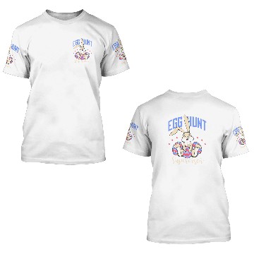 Discover Egg Hunt Supervisor 3D T Shirts