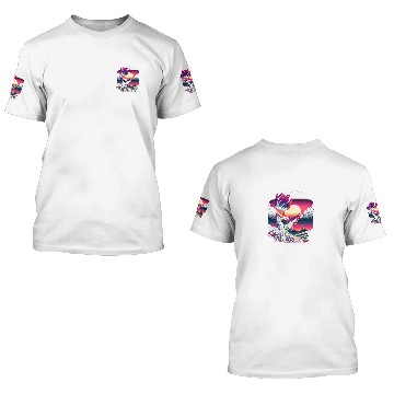 Discover Retro Aesthetic Tulip Baseball Tees 3D T Shirts