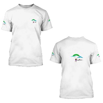 Discover Skydiving Gift Parachuting Skydiving Parachute Jump 1 3D T Shirts