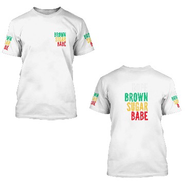 Discover Dope Brown Sugar Babe Juneteenth Freedom Day Independence 1 Baseball Tees 3D T Shirts