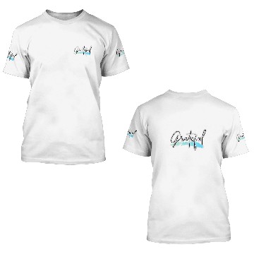 Discover Grateful art design 3D T Shirts