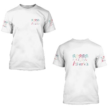 Discover Reading Book Reads Across 3D T Shirts America Reading Teacher Books Reader Kids Reader 3D T Shirts