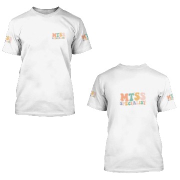 Discover MTSS Specialist School Staff Counselor School Psychologist Zip 3D T Shirts