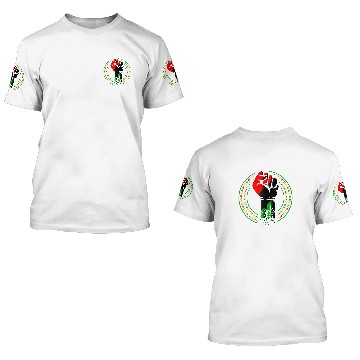 Discover BLM Pro Black Power Fist 3D T Shirts