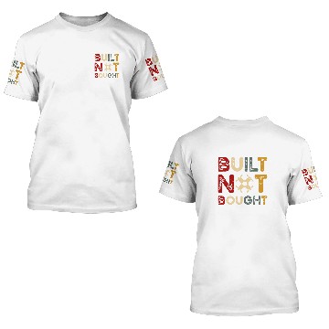 Discover Built Not Bought Drone Builder Quadcopter RC Drone 3D T Shirts