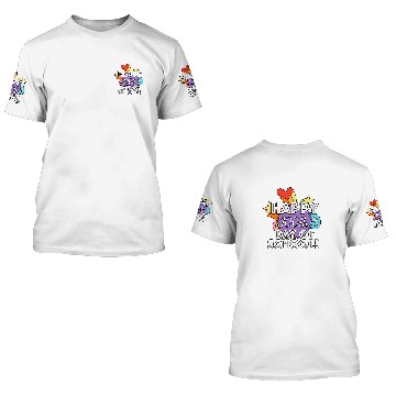 Discover Happy 100th Day of School Student or Elementary Teacher 3D T Shirts