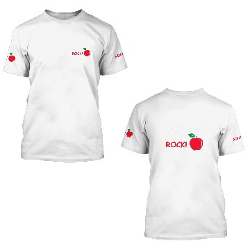 Discover Apple Rock Server or Waitress Zip 3D T Shirts