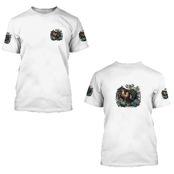 Discover Gardening Plants and chickens 4 3D T Shirts