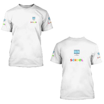 Discover School Principal Appreciation Virtually Awesome 3D T Shirts
