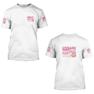 Discover Groovy Student Council Vibes School Student Teacher 3D T Shirts