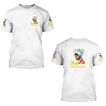 Discover Black Excellence African Pride History Month 3D T Shirts