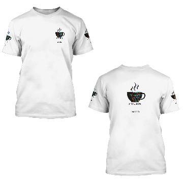 Discover Software Engineer Coder Programmer I Turn Coffee Into Code 3D T Shirts