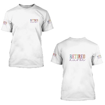 Discover Retired nurses Saying College Retro Design RNA CNA LPN 3D T Shirts