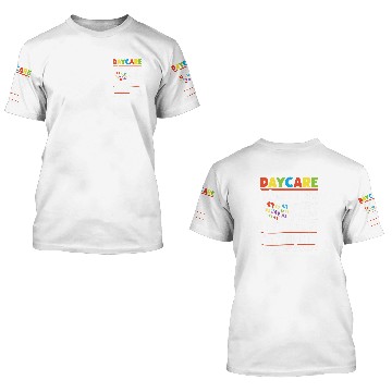 Discover Daycare Teacher Appreciation Tiny Human Childcare Provider 3D T Shirts