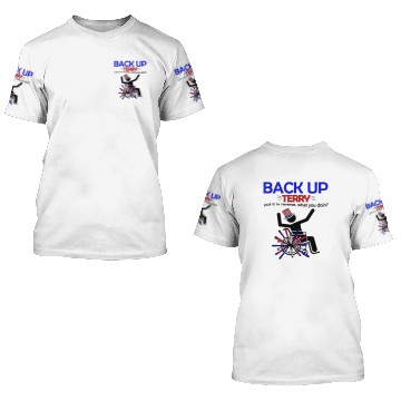 Discover Back up Terry, Put it in Reverse Terry 3D T Shirts