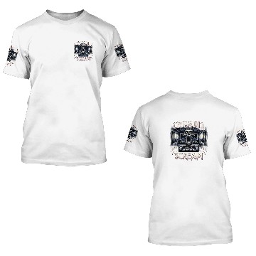 Discover CB Radio Scream Haunting Trucker 3D T Shirts