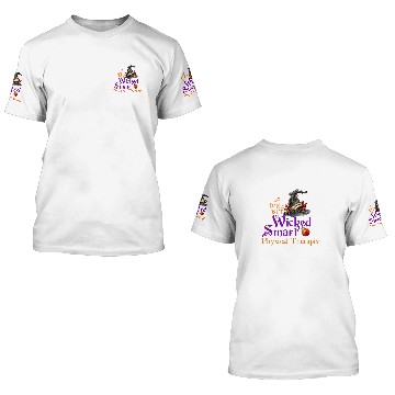 Discover Cute A Wee Bit Wicked Physical Therapist Halloween 3D T Shirts