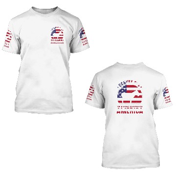 Discover Donkey pox the disease usa america flag 3D T Shirts