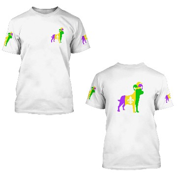 Discover Labrador Lab Dog Mardi Gras Carnivals Funny Puppy Jester 3D T Shirts