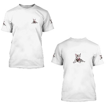 Discover Loveable Rogue Bull Terrier 359 Baseball Tees 3D T Shirts