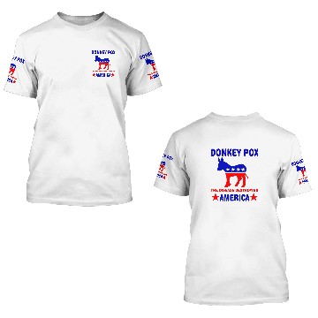 Discover Donkey Pox The Disease Destroying America Biden 3D T Shirts