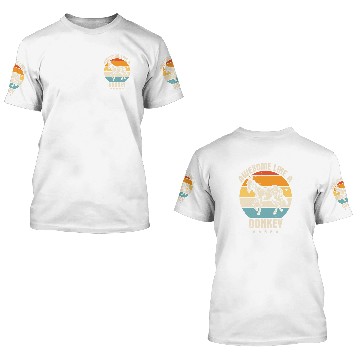 Discover Donkey Animal Baseball Tees 3D T Shirts