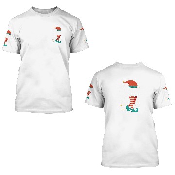 Discover 5th Grade Elf Squad Funny Elementary Teacher Christmas Gifts 3D T Shirts