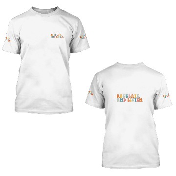 Discover Alright Stop Regulate And Listen School Counselor Teacher 1 Baseball Tees 3D T Shirts
