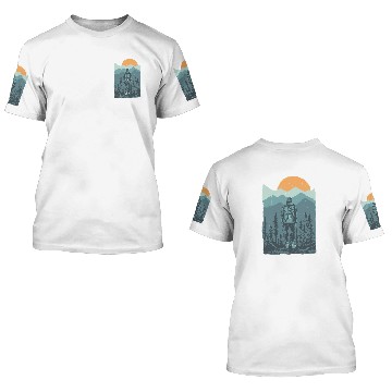 Discover Hiking Hiker Outdoor Hiker 162 Hike 3D T Shirts