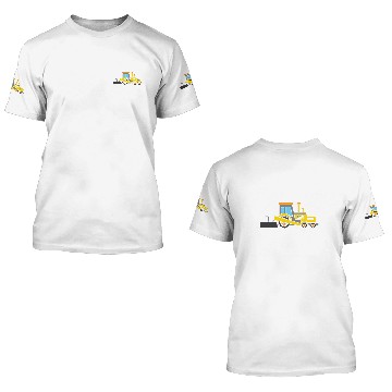 Discover Construction Site Dump Trucks Design Construction Vehicles 3D T Shirts