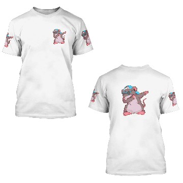 Discover Funny Dabbings Mouse Cute Dab Dance Move Animal Rodent Gift 3D T Shirts