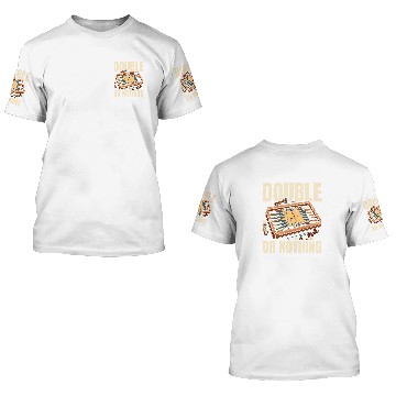 Discover Backgammon Player Strategy Board Game Dice Game 4 Baseball Tees 3D T Shirts