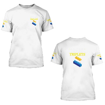 Discover Funny Drummer Brick Builder Triplets Quote Drum Technique Drumline 3D T Shirts
